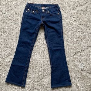 true religion low rise bootcut jeans